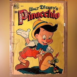 1949 pinocchio comic book